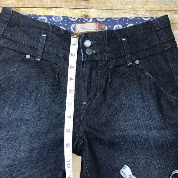 Paige Foothill Flare wide leg Jeans 27 - Picture 6 of 7